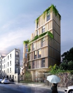 39 - Construction en site occupé de 111 logements et locaux d’activités à Paris 17°, rue Boulay 2